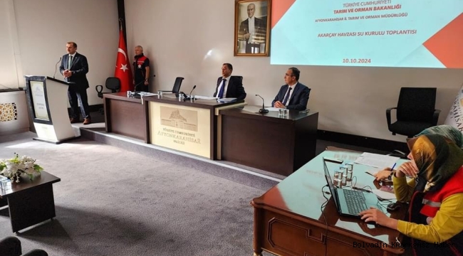 Afyonkarahisar’da Bir Günde Havza Su Kurulları Kuruldu