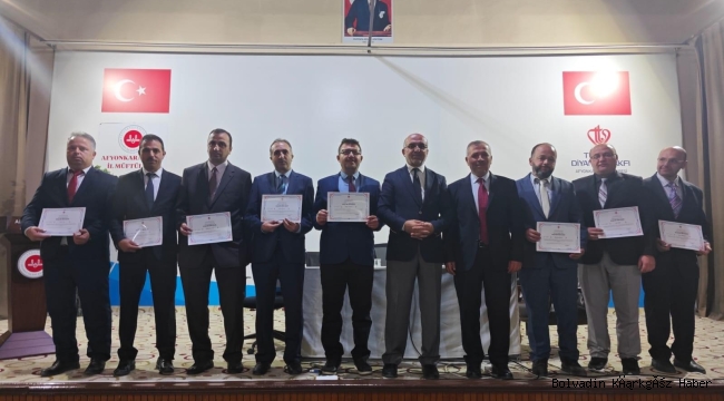 Afyonkarahisar İl Müftülüğü Personellerini Ödüllendiriyor