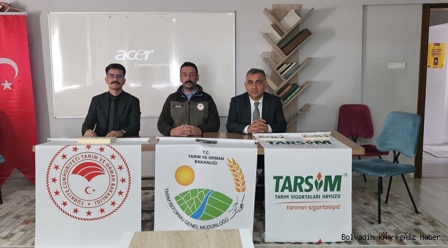 Afyonkarahisar İl Tarım ve Orman Müdürlüğü TARSİM’İ Anlattı