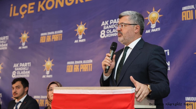 AK Partili Özkaya Sandıklı’da Böyle Konuştu