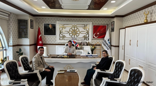 Başkan Aynacı’ya Ziyaretler Sürüyor
