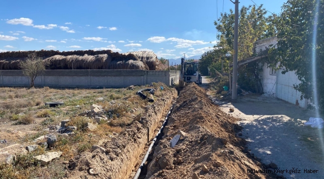 Bolvadin’de Alt Yapı Yenileniyor