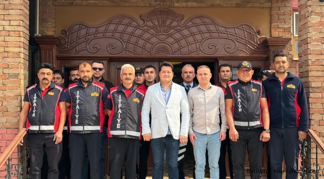 Bolvadin’de Başkan Aynacı İtfaiye Personeli İle Buluştu