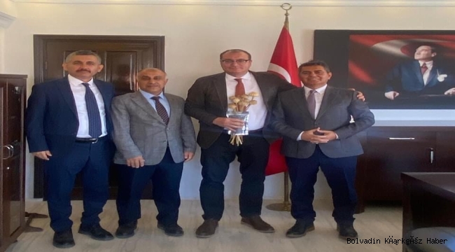 Bolvadin Kaymakamı Ali Arıkan’a Ziyaret