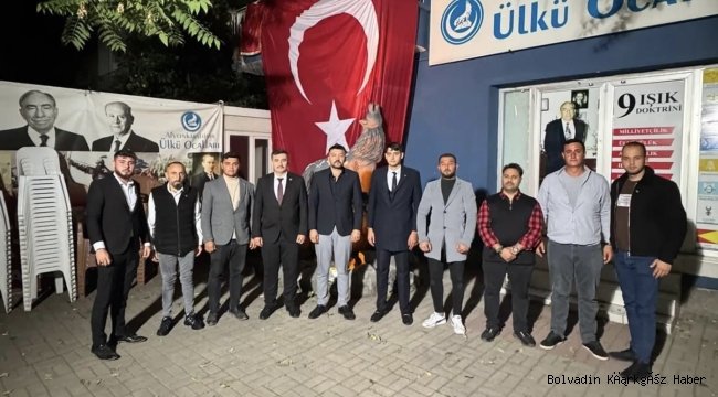 Bolvadin Ülkü Ocakları Eğitim ve Kültür Vakfı İlk Ziyaretini Gerçekleştirdi