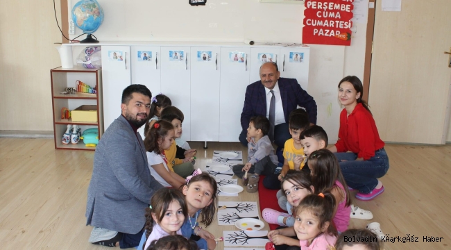 Kırkgöz Anaokulu Ziyaret Edildi