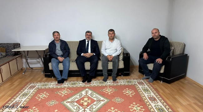 Milletvekili Ali Özkaya’dan Dr. Atlı’ya Taziye Ziyareti