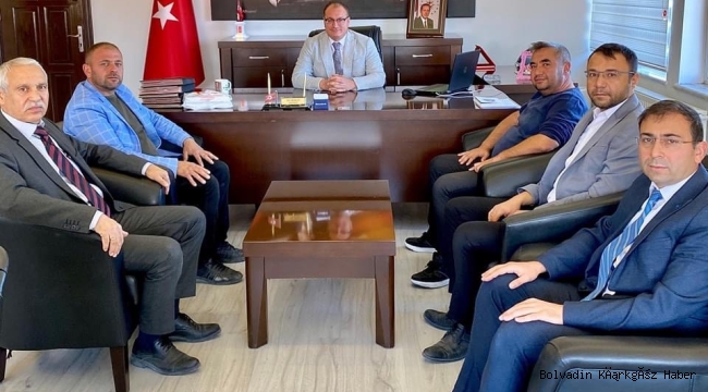 Muhtarlar Günü Nedeniyle Kaymakam Arıkan Ziyaret Edildi