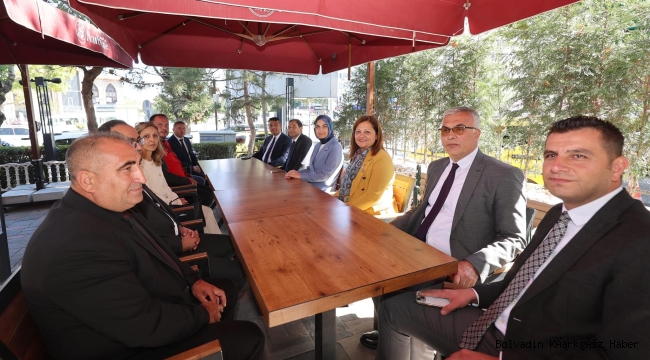 Vali Yiğitbaşı Burcu Köksal İle Bir Araya Geldi