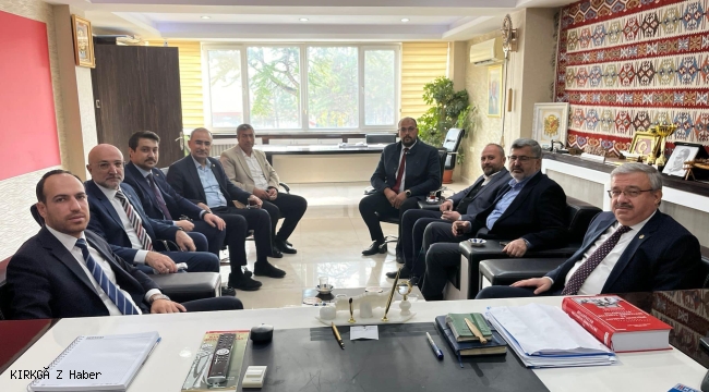 Afyonkarahisar Milletvekilleri Başkan Bodur'u Ziyaret Etti