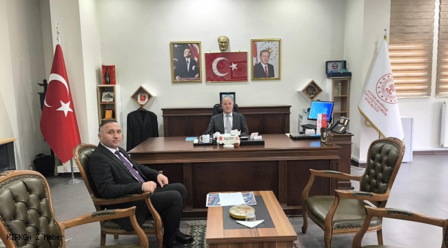 Başkan Kantartopu, İl Kültür ve Turizm Müdürü Yusuf Altın’ı Ziyaret Etti