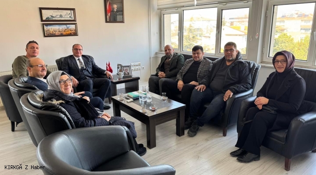 BAŞKAN NURBAŞ KAYMAKAM ARIKAN'I ZİYARET ETTİ