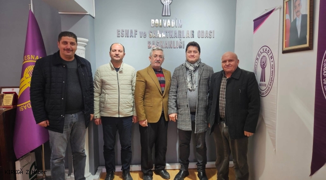 Bolvadin Belediye Başkanı Derviş Aynacı&#039;dan Esnaf ve Sanatkârlar Odasına Ziyaret