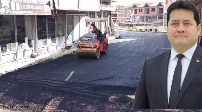 Bolvadin'de Asfalt Çalışması: 8 Ayda 10 Yıllık Çalışmayı Geride Bıraktılar