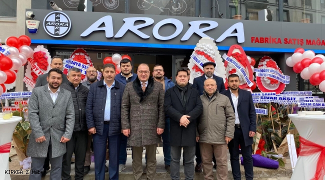 Bolvadin’de Yeni İş Yeri Açılışı: Arora Motor Hizmete Girdi
