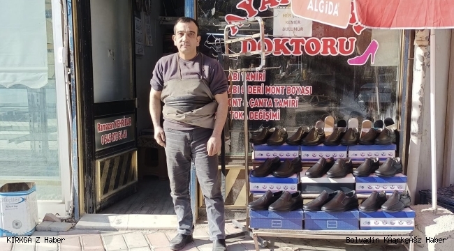 Bolvadin’in Ayakkabı Doktoru Ramazan Kehribar Hizmet Yelpazesini Genişletti