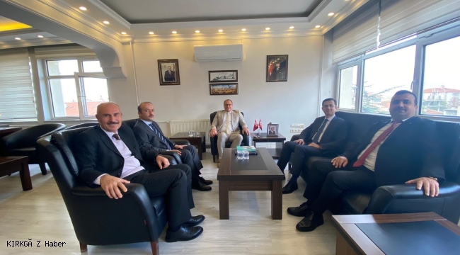 Bolvadin Kaymakamı Ali Arıkan'a Önemli Ziyaret