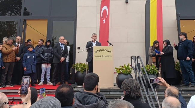 Emirdağ Belediye Başkanı Serkan Koyuncu Lokeren  Sakarya Camii ve Külliyesi Açılışına Katıldı