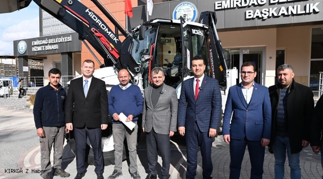 Emirdağ Belediyesi Araç Filosuna Yeni Kepçe Kazandırdı