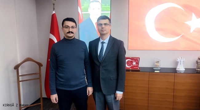 Emirdağ Kaymakamı Yasin Akgül İl Sağlık Müdürü Uzm. Dr. Serhat Korkmaz'ı Ziyaret Etti