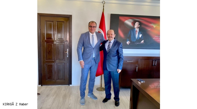 İş Adamı Tabak'tan Kaymakam Arıkan'a Ziyaret