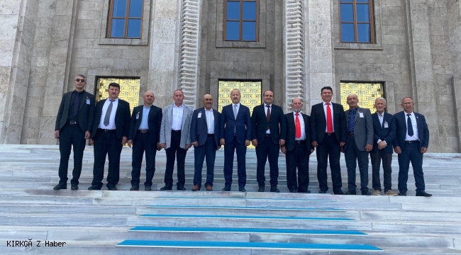 MHP Milletvekili Taytak’tan Dişli Heyetine Gazi Meclis’te Ev Sahipliği