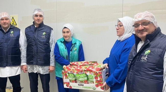 Sultandağı Kaymakamı Hacı Demirci’den Işık Tarım A.Ş.’ye Ziyaret