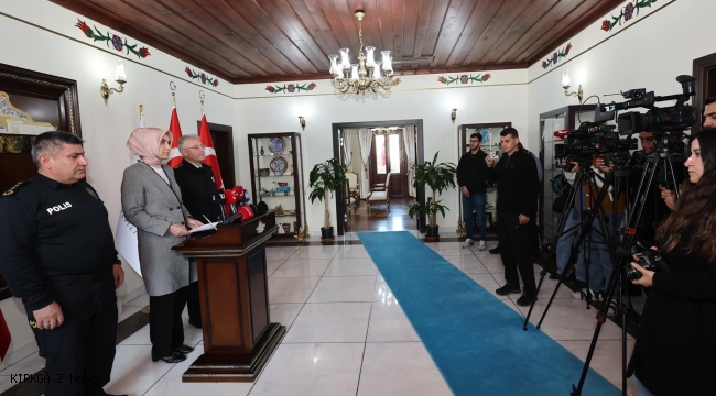 Vali Yiğitbaşı Basın Mensuplarına Bilgi Verdi