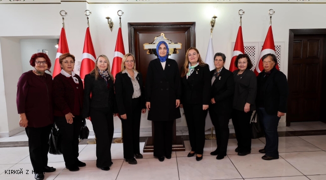 Vali Yiğitbaşı, Türkiye Üniversiteli Kadınlar Derneği Heyetini Kabul Etti