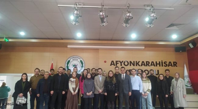 Afyonkarahisar Barosu’ndan Stajyer Avukatlara Yönelik Eğitim Söyleşisi Başladı