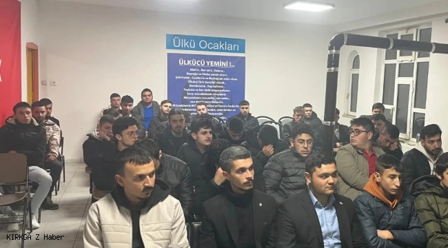 Afyonkarahisar Bolvadin Ülkü Ocakları'nda Eğitim Faaliyetleri Devam Ediyor