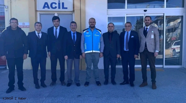 Dr. İlker Ahmet Çınar Acil Sağlık Hizmetleri İstasyonlarını İnceledi