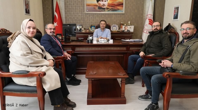 Afyonkarahisar Veteriner Hekimleri Odası Başkanı Prof. Dr. Mehmet Uçar'dan İl Müdürü Özkan Parlak'a Ziyaret