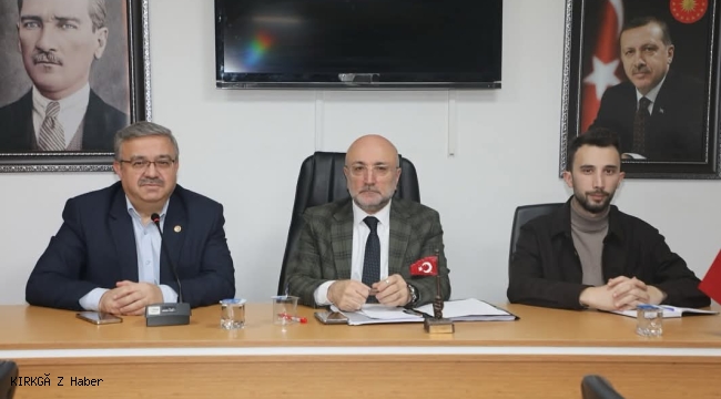 AK Parti Afyonkarahisar İl Başkanlığı Haftalık Yönetim Kurulu Toplantısını Gerçekleştirdi