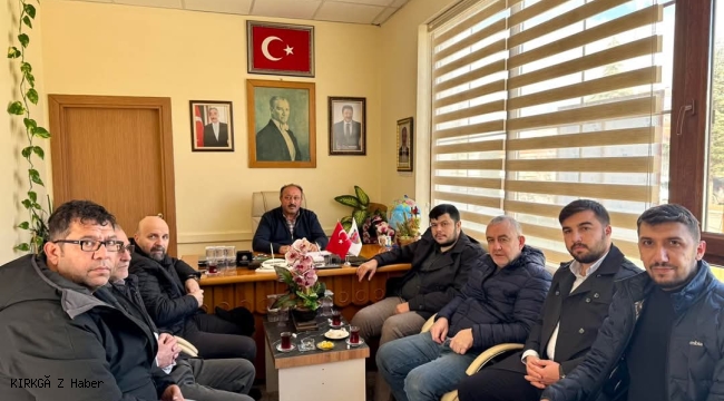 AK Parti İlçe Başkanlığı’ndan Şoförler ve Otomobilciler Odası’na Ziyaret