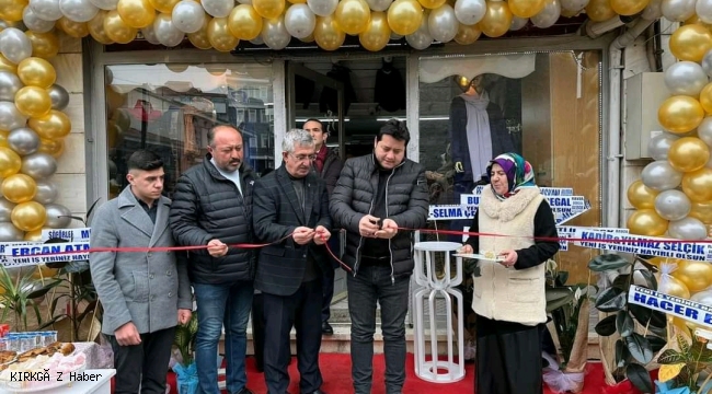 Başkan Derviş Aynacı, Hifa Destina İşyeri Açılışına Katıldı
