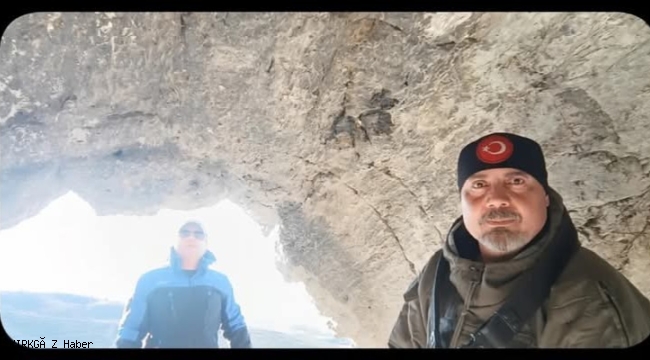 Bolvadin Dağcılık Ekibi Kızlar Evciği Mağarasında