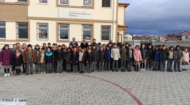Bolvadin’de Şube Müdürlerinden Okul Ziyareti