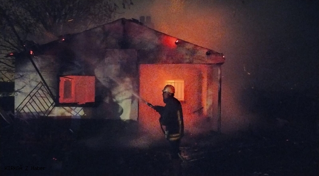 Bolvadin'de Yangın Paniği