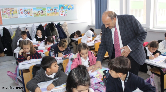 Bolvadin İlçe Milli Eğitim Müdürü Özçal’dan Okullara Ziyaret