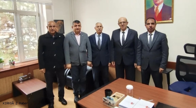 Bolvadin Kaymakamlık Personellerinden Eskişehir Vali Yardımcısı Osman Canatan’a Ziyaret