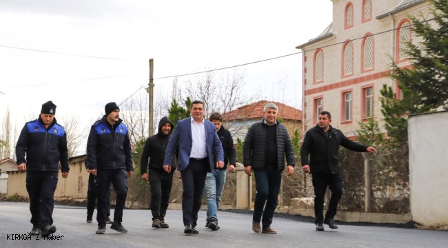 Çobanlar’da Sıcak Asfalt Çalışmaları Yerinde İncelendi