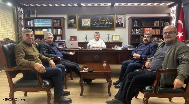 Emekli Belediye Personellerinden Başkan Serkan Koyuncu’ya Veda Ziyareti
