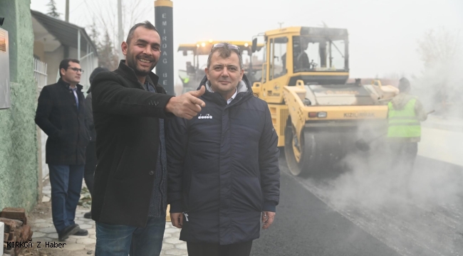 Emirdağ Belediyesi’nden Ulaşımda Kalite Atağı: Afyon Yolu Asfalt Çalışmaları Başladı