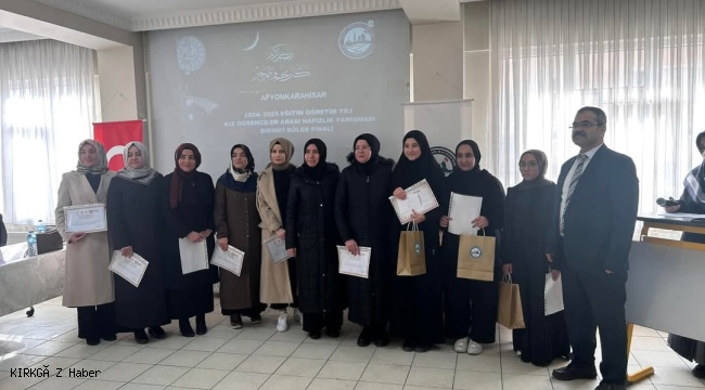 Hafızlıkta İl Üçüncüsü: İrem Su Şahin'den Büyük Başarı!