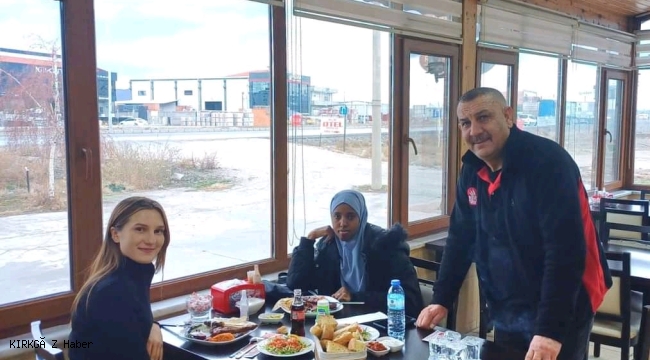 Muhteşem Kebap ve Çorba Salonu'nda Uluslararası Misafir