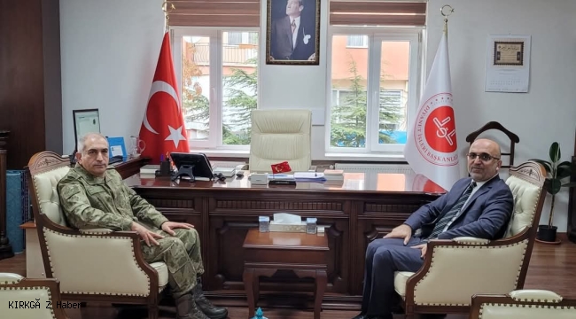 Tuğgeneral Fatih Dağlı’dan İl Müftüsü Lütfü İmamoğlu’na Ziyaret