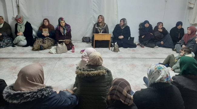 Afyonkarahisar’da Hanımlara Yönelik Miraç Kandili Programları Düzenlendi