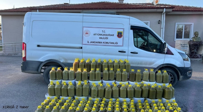 Afyonkarahisar&#039;da Kaçakçılıkla Mücadele: Sahte Zeytinyağı ve Salça Operasyonu