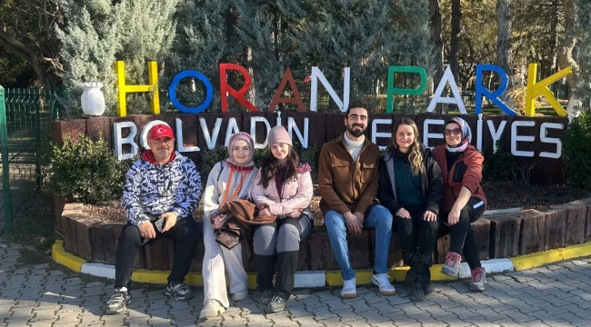 Afyonkarahisar'dan Geldiler! Horan Parkı'nı Beğendiler